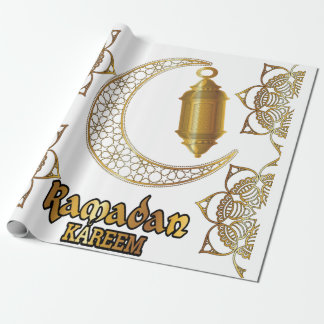 Papier Cadeau Ramadan Kareem, Mubarak,
