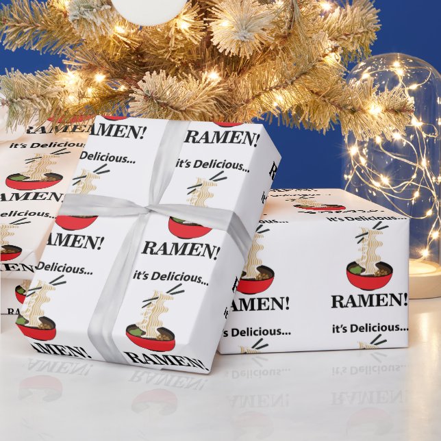 Papier Cadeau Ramen C'est délicieux Ramen (Vacances)
