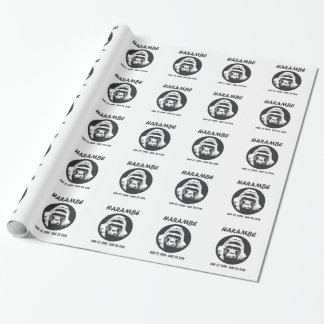 Papier Cadeau Rappelez-vous Harambe