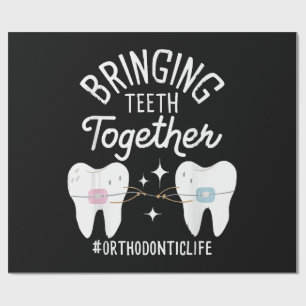 Papier Cadeau Rapprocher les dents - Orthodontiste 