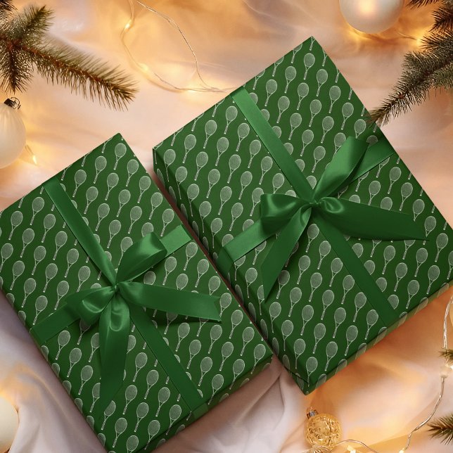 Papier Cadeau Raquette de tennis (Créateur téléchargé)