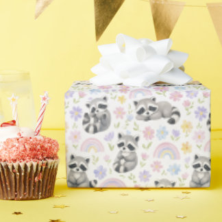 Papier Cadeau Raton laveur