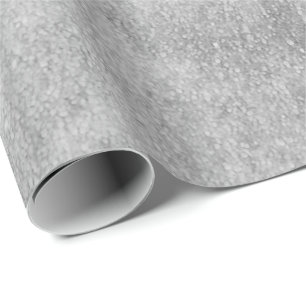 Papier Cadeau Rayures grises abstraites industrielles de
