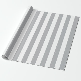 Papier Cadeau Rayures verticales grises