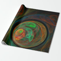 Reborn Green Art Abstrait