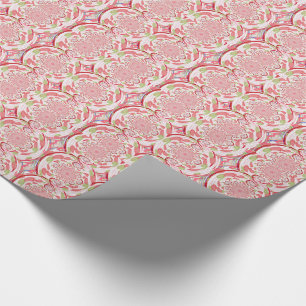 Papier Cadeau Red and Green Burst Résumé Conception
