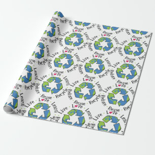 Papier Cadeau Réduire la réutilisation du recyclage
