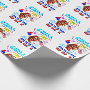 Papier Cadeau Refroidir le 4ème dehors