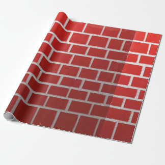 Papier Cadeau Regard de cheminée de brique rouge