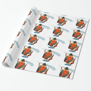 Papier Cadeau Règle de Vikings