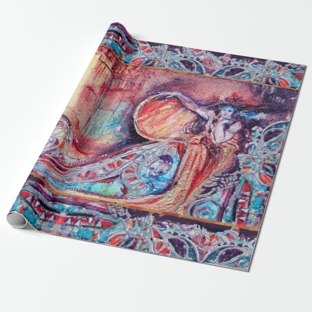 Papier Cadeau REINE DE L'Imaginaire ARCADIA (Déroulé)
