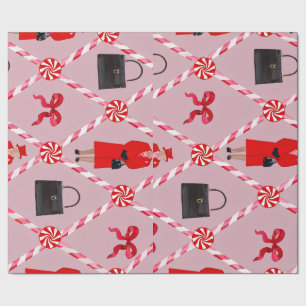 Papier Cadeau Reine des Fêtes
