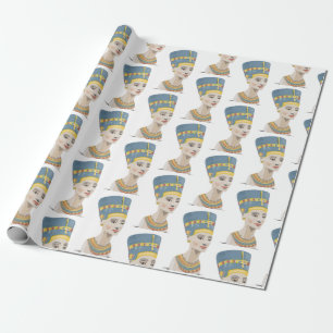 Papier Cadeau Reine Nefertiti
