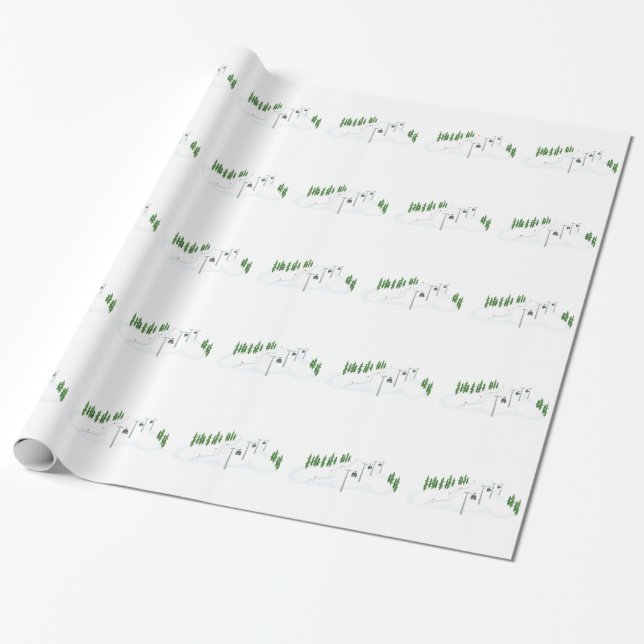 Papier Cadeau Remonte-pente (Déroulé)
