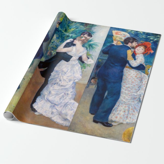 Papier Cadeau Renoir - Dance serie : Bougival, Ville & Pays (Déroulé)