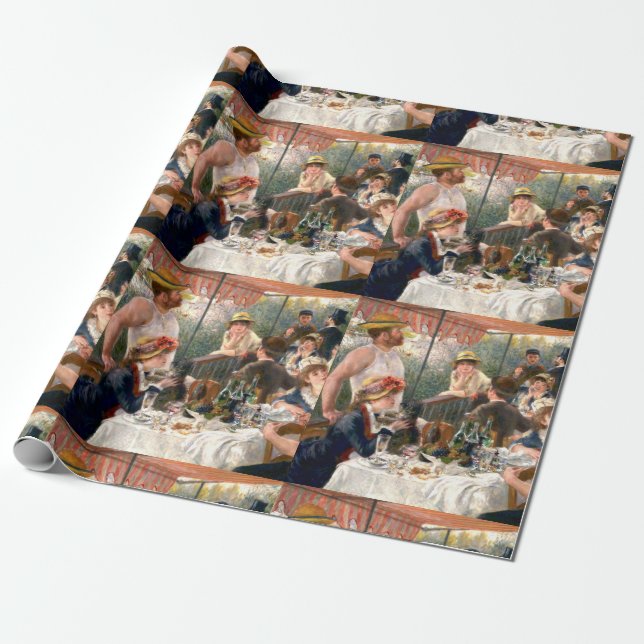 Papier Cadeau Renoir French Luncheon Booking Party (Déroulé)