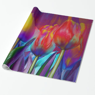 Papier Cadeau Ressort coloré