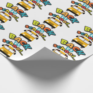 Papier Cadeau Retour à l'école