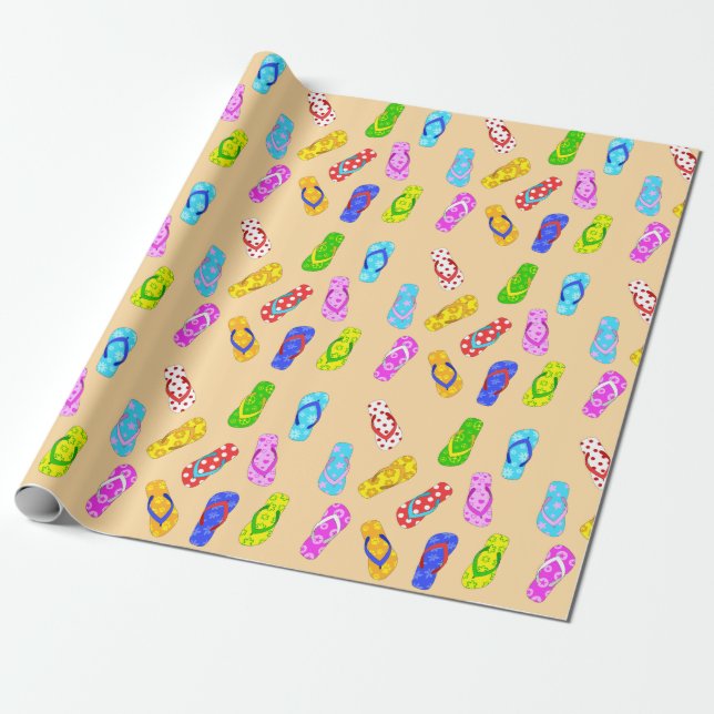 Papier Cadeau Retourner le Motif (Déroulé)