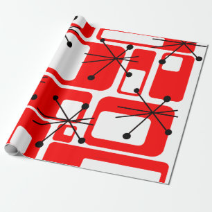 Papier Cadeau Rétro