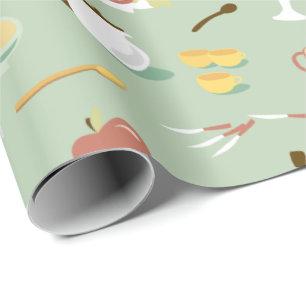 Papier Cadeau Rétro cuisine