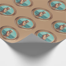 Retro Golden élégant Portrait