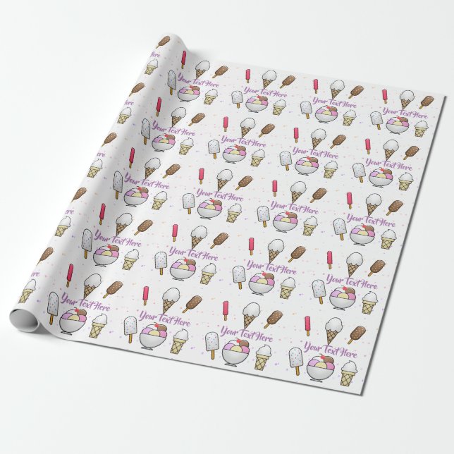 Papier Cadeau Rêve de Parlor (Déroulé)