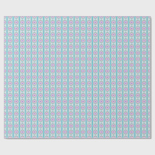 Papier Cadeau Rêve Pastel Boho Géométrique Kaléidoscope