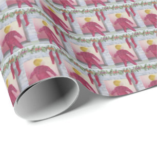 Papier Cadeau Réveillon de Noël
