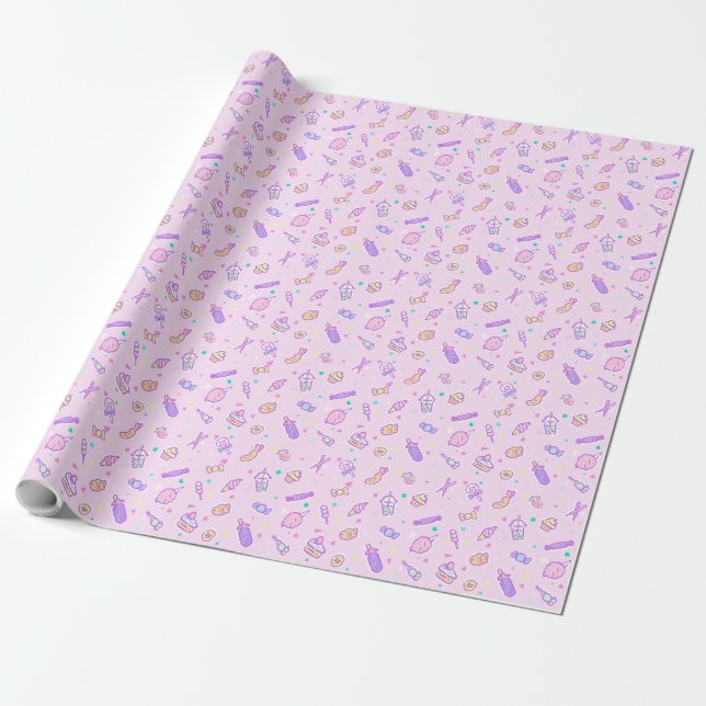 Papier Cadeau Rêver de collations estivales (Déroulé)