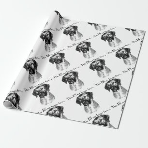 Papier Cadeau Rhodesian Ridgeback Happy Face