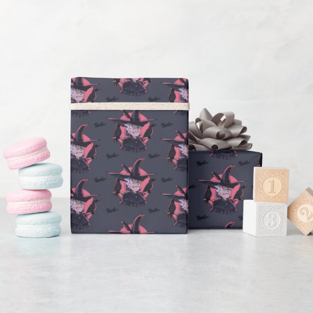 Papier Cadeau Rick et deux corbeaux (Baby Shower)