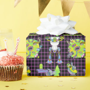 Papier Cadeau RICK ET MORTY™   Motif du portail de prélèveme