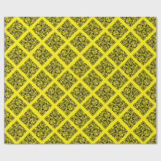 Papier Cadeau Rickroll Wrapping Paper in black