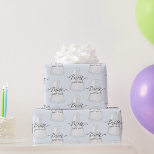 Papier Cadeau Robe de mariée vintage personnalisée Cadeau