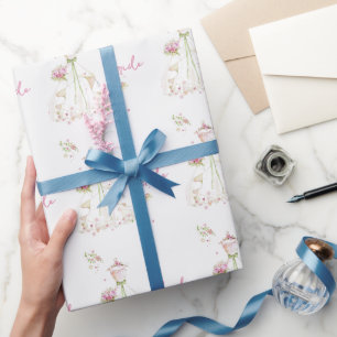 Papier Cadeau Robe Mariage Fête des mariées