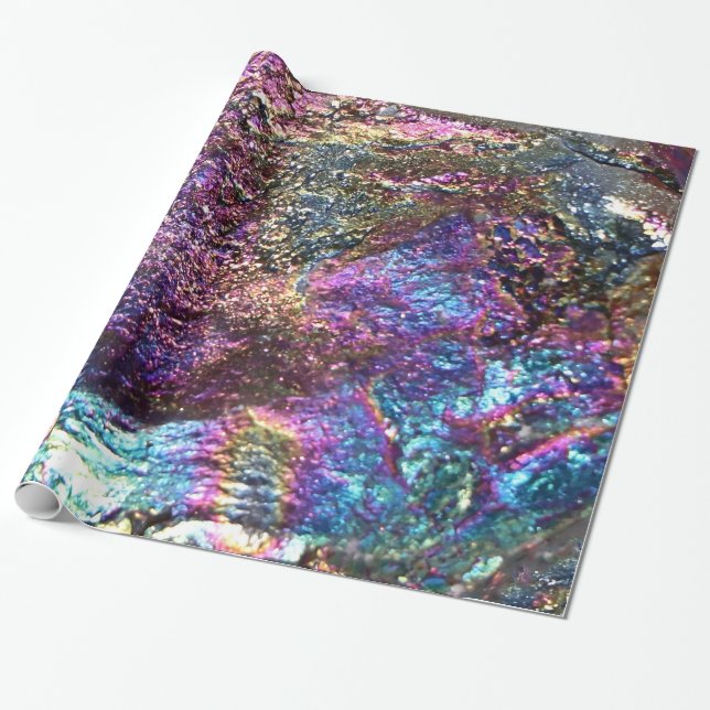 Papier Cadeau Roches d'arc-en-ciel de Falln (Déroulé)