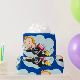 Papier Cadeau Rocket Man