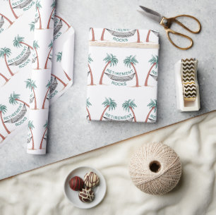 Papier Cadeau Rocks de retraite