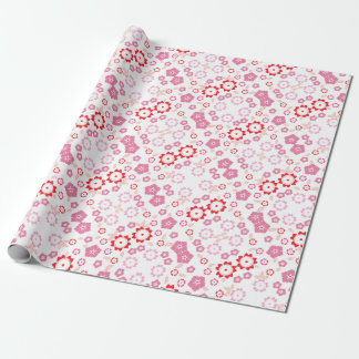 Papier Cadeau Rôle de présente estampe cherry blossom sakura