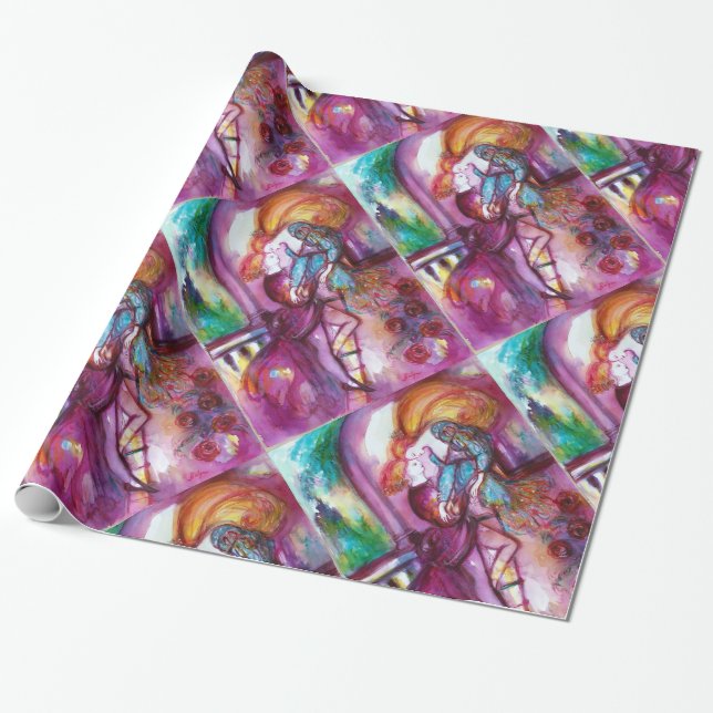 Papier Cadeau ROMEO ET JULIET Romantique Saint Valentin (Déroulé)