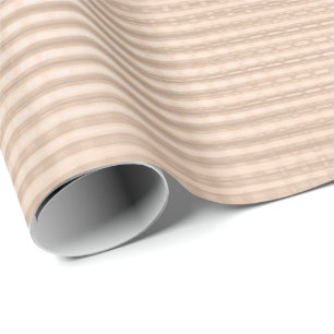 Papier Cadeau Rose Rose Or Grill Grill Grill Stripes Peau Pastel