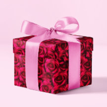 Rose rouge Love Romantique Élégant Chic Floral Flo