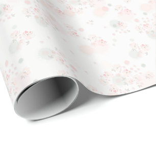 Papier Cadeau Roses de thé de douceur