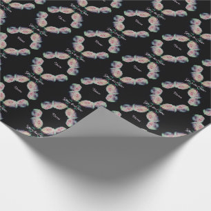 Papier Cadeau Roses roses rose Pair Abstrait Personnalisé