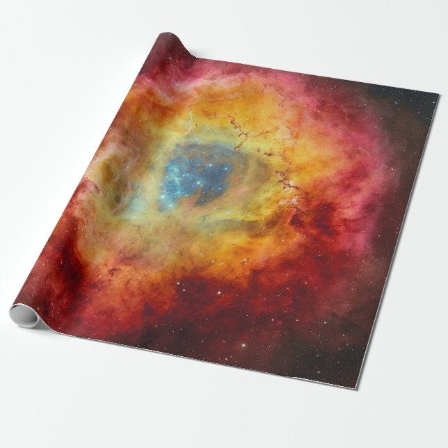 Papier Cadeau Rosette Nebula (Déroulé)