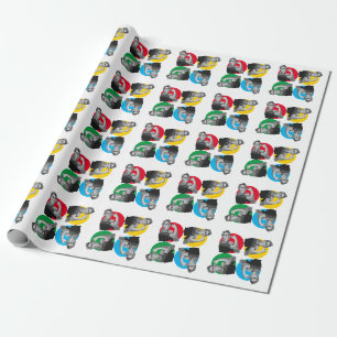 Papier Cadeau ROSIE RIVETER Imprimer
