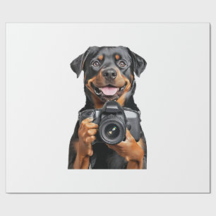 Papier Cadeau Rottweiler  