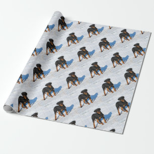 Papier Cadeau Rottweiler de Winterland