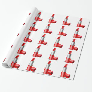Papier Cadeau Rouge à lèvres